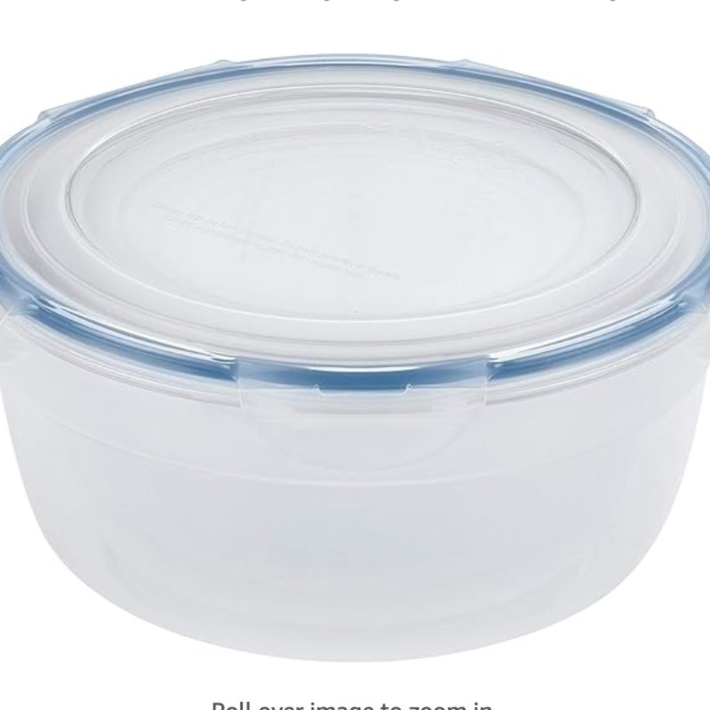 QVC LocknLock Easy Essentials Food Storage lids/Airtight containers/Stackabl…